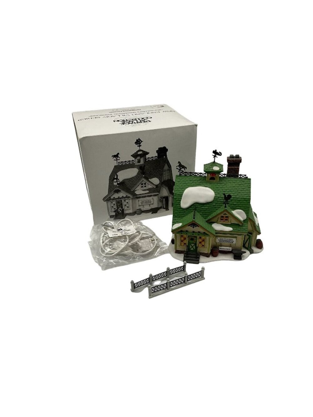 Dept 56 Heritage Village Collection Van Guilder's Ornamental Ironworks Building